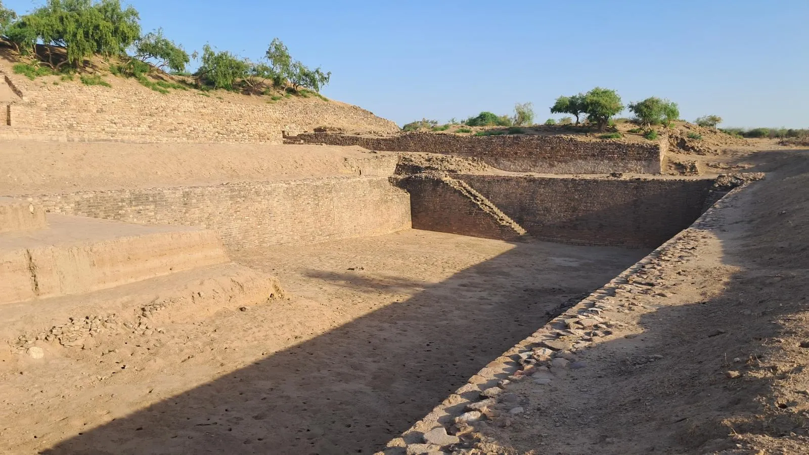 5000 year old Harappan civilization archaeological site in Kutch