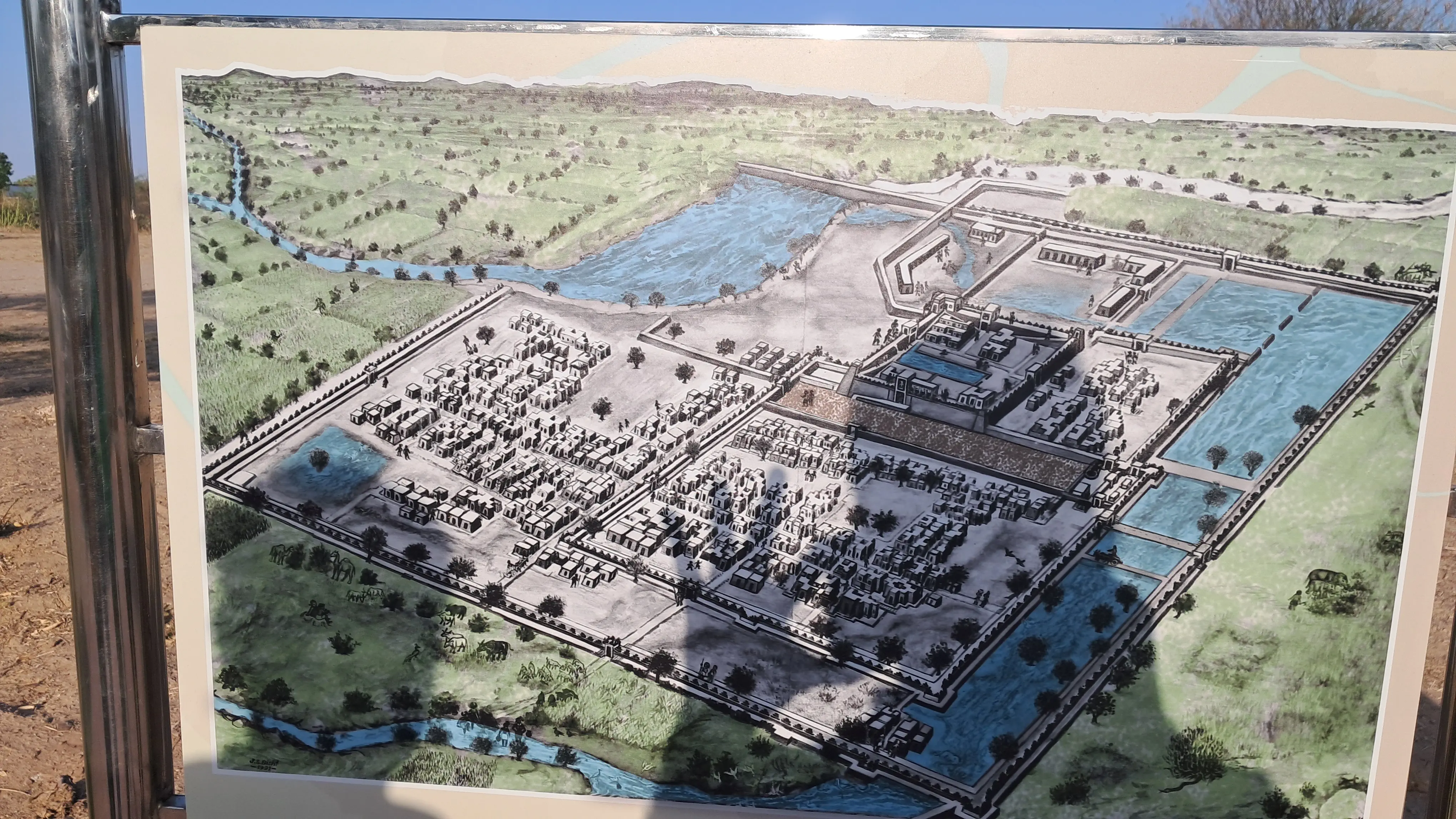 Road to Heaven Landscape in Kutch Gujarat