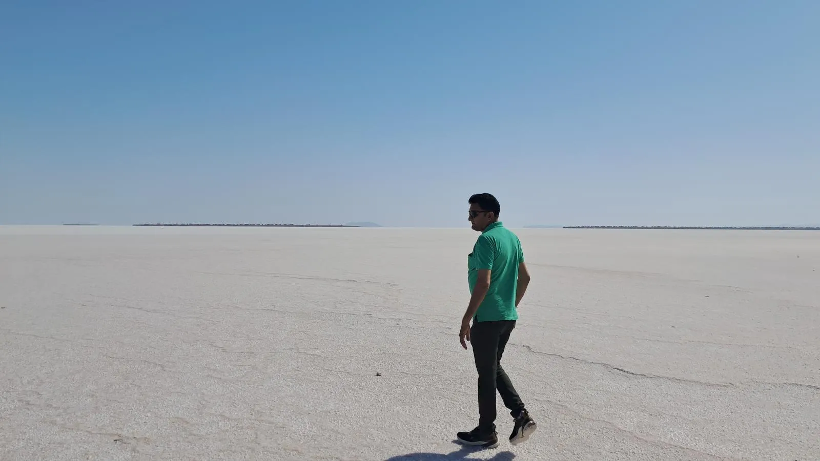 Dhordo tent city at White Rann of Kutch during Rann Utsav