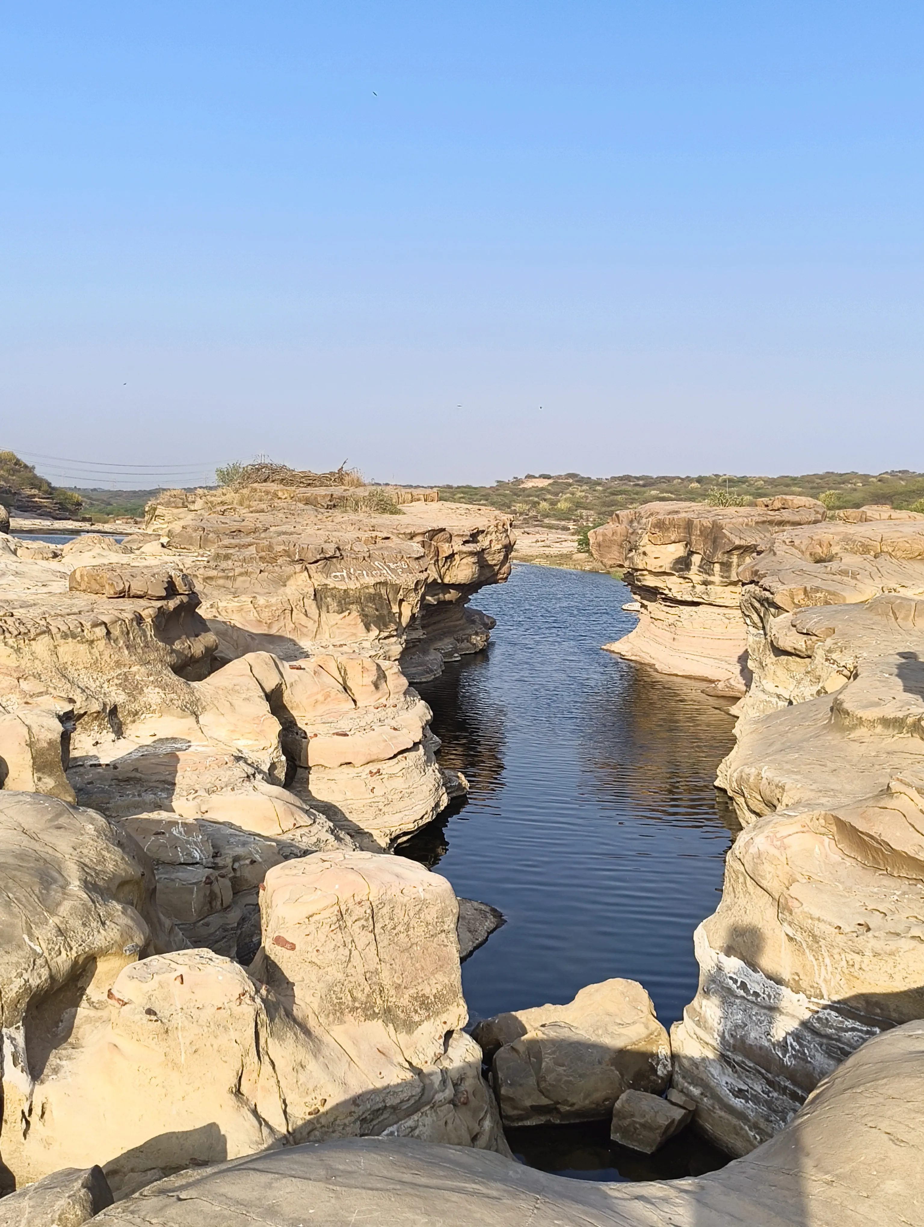 Natural Erosion Patterns in Kutch Gujarat