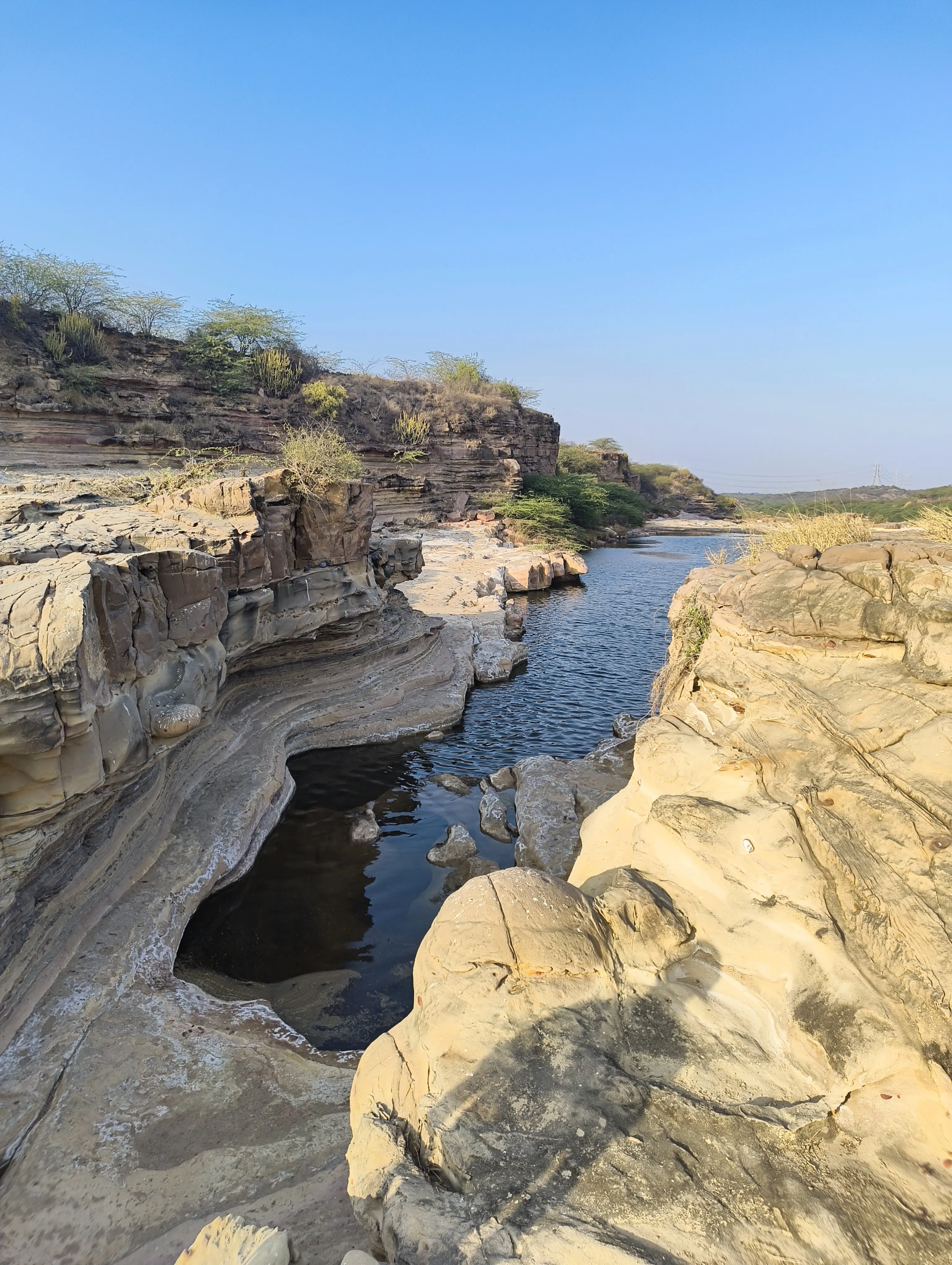 Scenic Canyon View in Kutch Gujarat