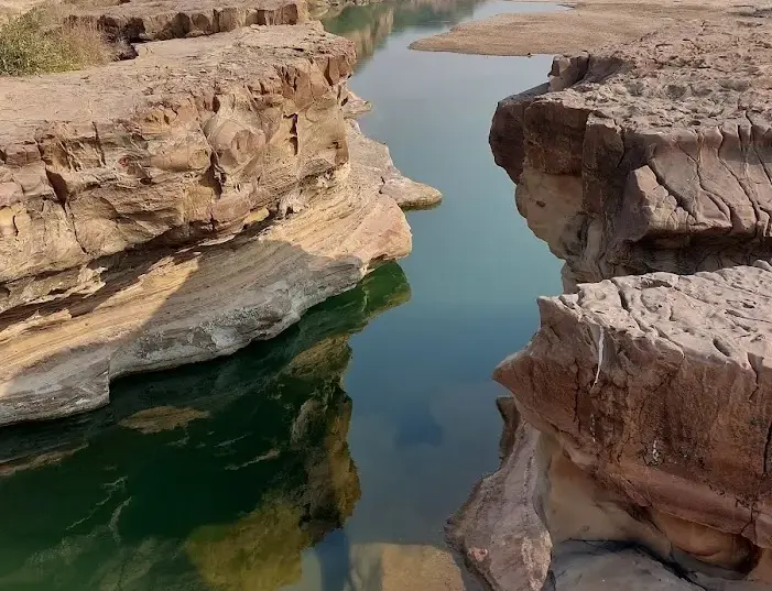Colorful Rock Formations in Kutch Gujarat
