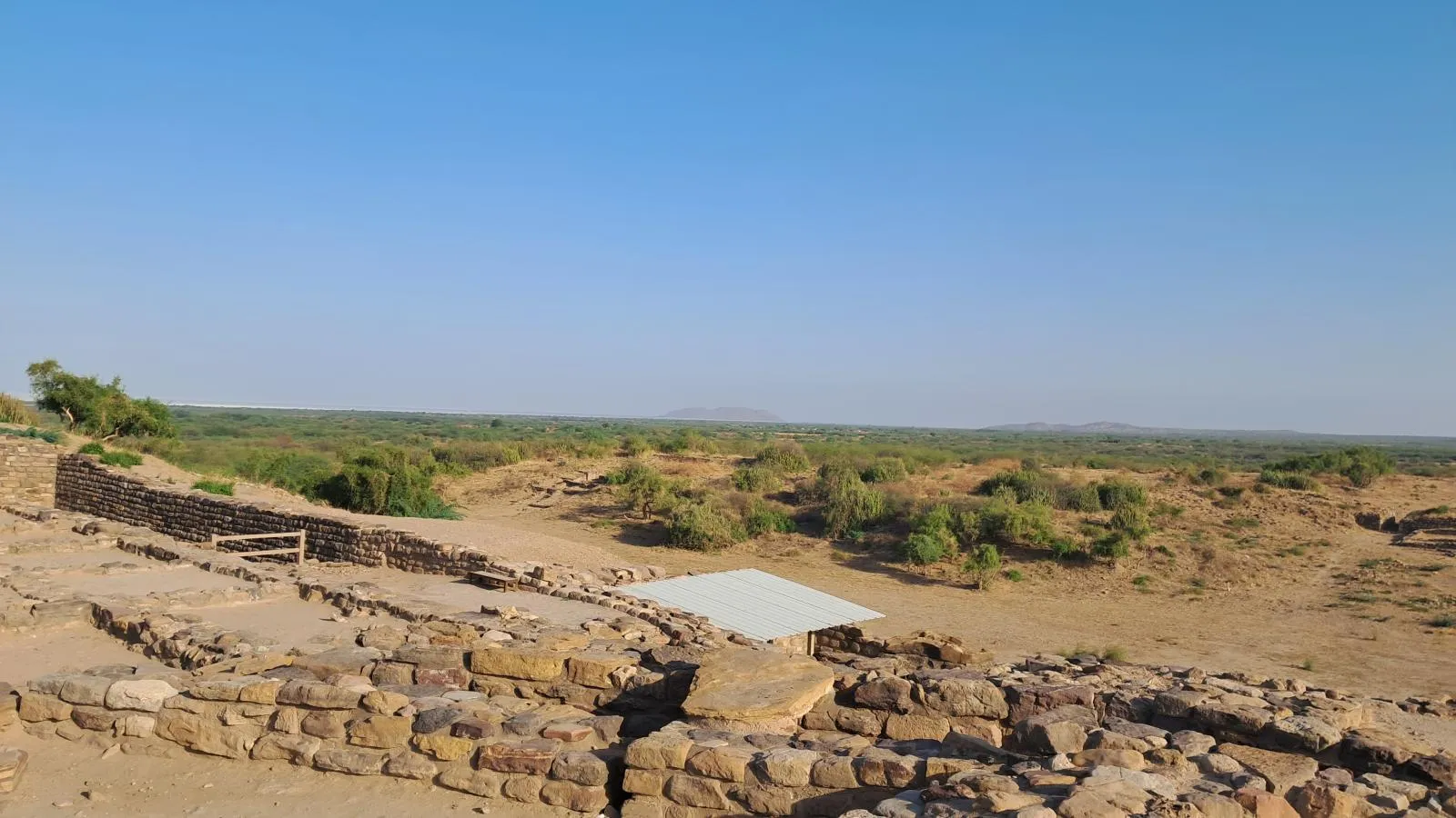 Aerial Drone Shot of Road to Heaven Kutch