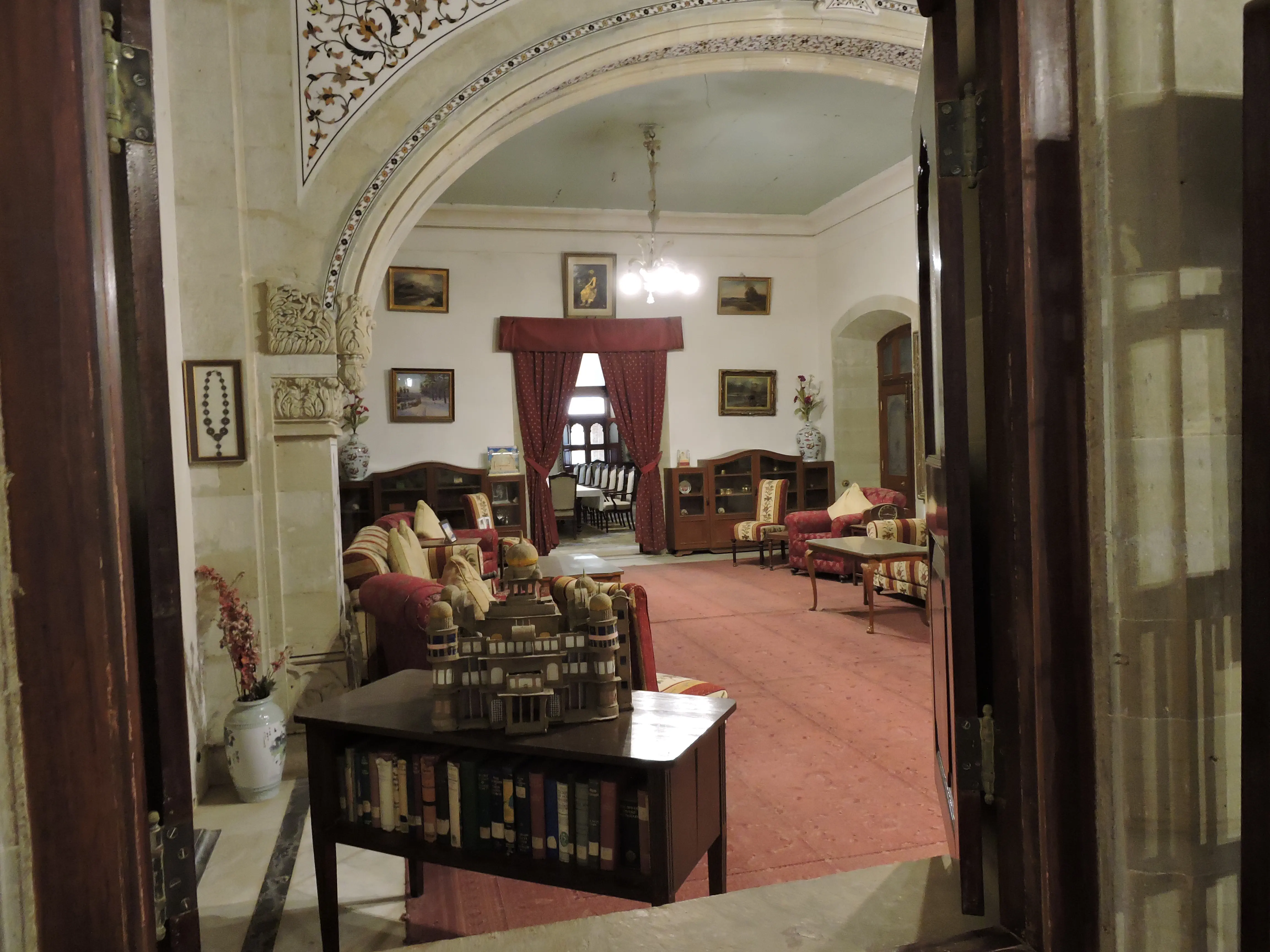 Vijay Vilas Palace - Palace Halls
